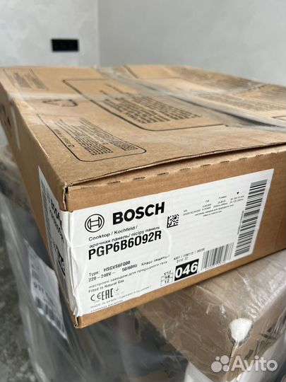 Газовая варочная панель 4 конфорки bosch