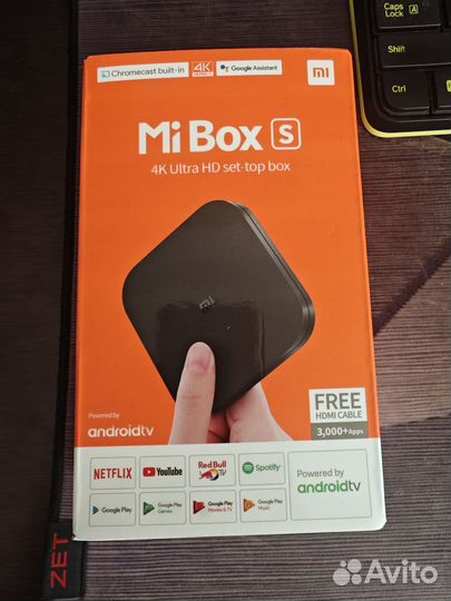 Xiaomi mi box s android tv приставка