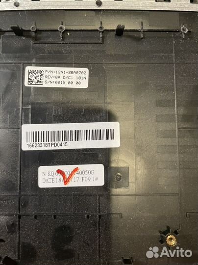 Топкейс asus VivoBook