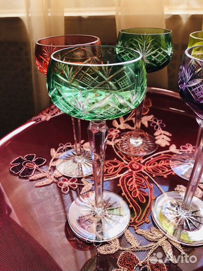 Старинные бокалы Бакара Baccarat