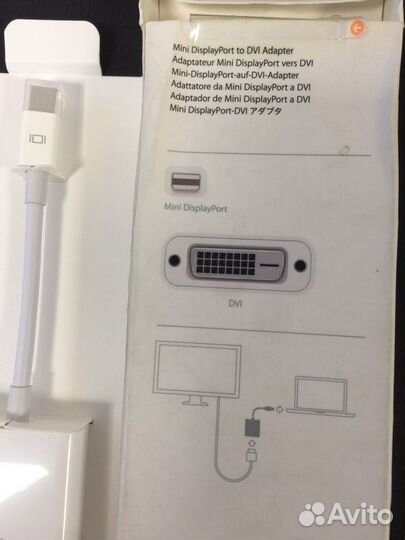 Переходник Apple и Acer для второго монитора