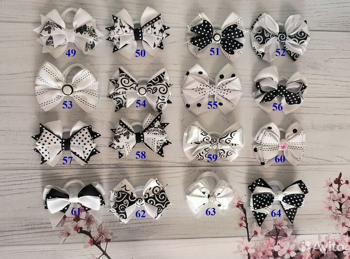 Бантики школьные для девочек