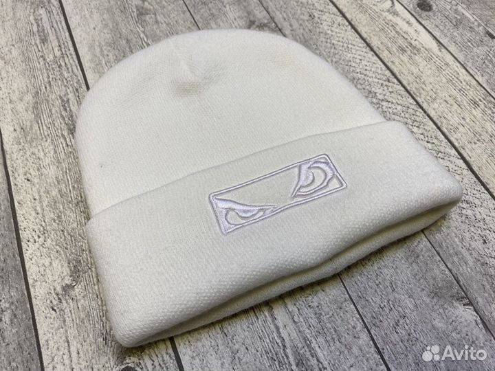 Шапка Bad Boy Logo 3D белая