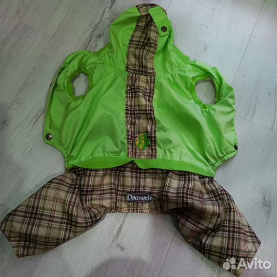 Дождевик для маленьких собак