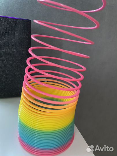 Пружинка радуга слинки