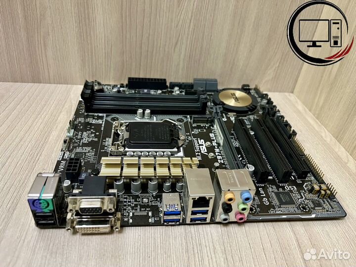 Материнская плата 1150 asus Z97M-plus (с дефектом)