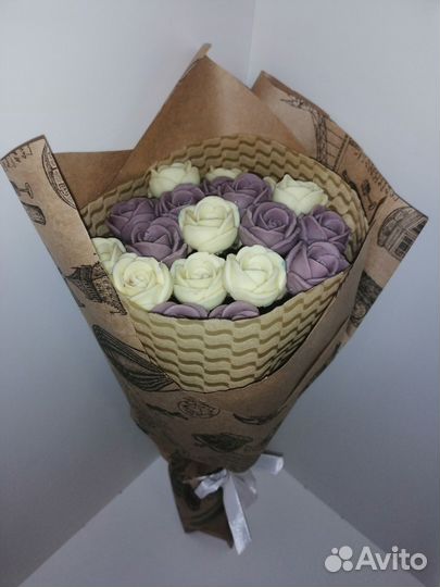 Подарок Учителю. Шоколадные розы и конфеты