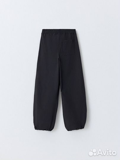 Брюки парашюты 140 черные новые