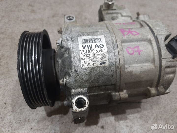 Компрессор кондиционера для 1.8 VW Passat B6