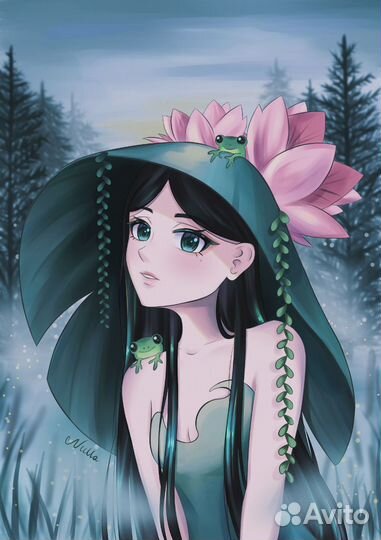 Арты на заказ в аниме стиле