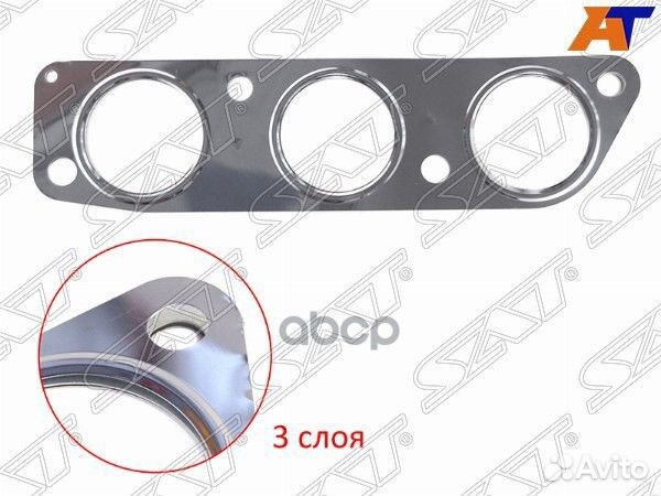 Прокладка выпускного коллектора mitsubishi outl