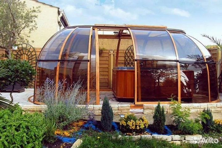 Купол для бассейна