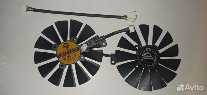 Кулер для видеокарты Asus rx580