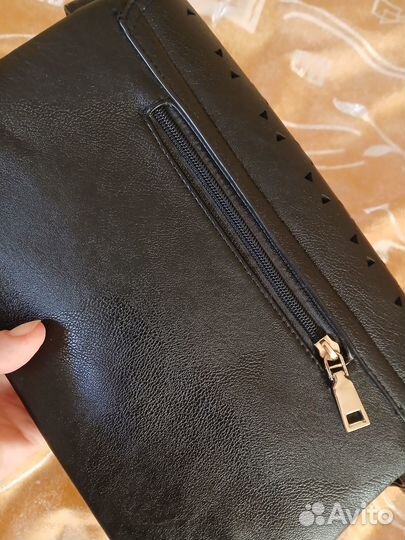 Театральная сумочка, натуральная кожа