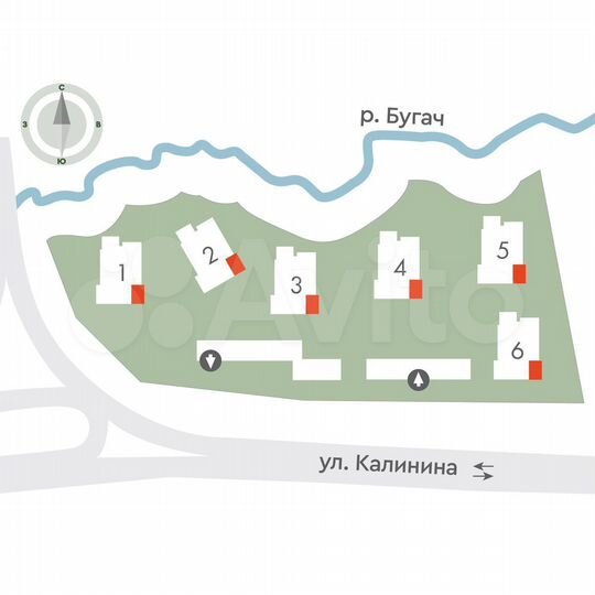 3-к. квартира, 60,3 м², 13/16 эт.