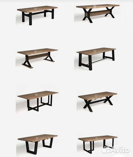 Подстолье для стола лофт