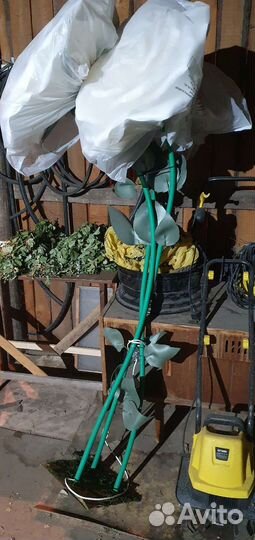 Светильник в виде цветов 2 метра