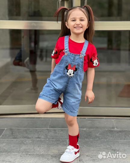 Костюм детский летний для девочки 2,4,5лет