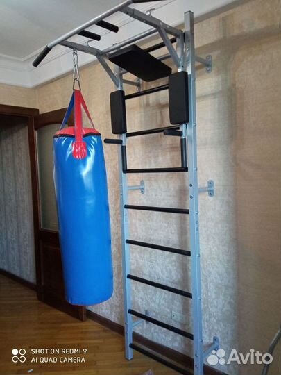Шведская стенка, Турник, Брусья, Скамья, Home-gyms