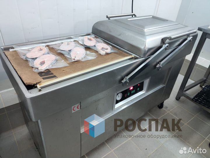 Вакуумный упаковщик запайка 600 мм