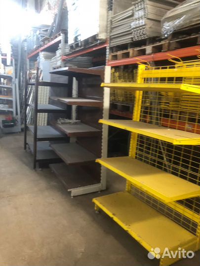 Стеллажи металлические бу опт 30 ПМ
