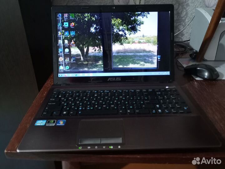 Игровой ноутбук asus K53SV