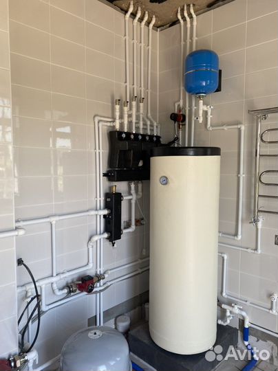 Монтаж систем отопления и водоснабжения