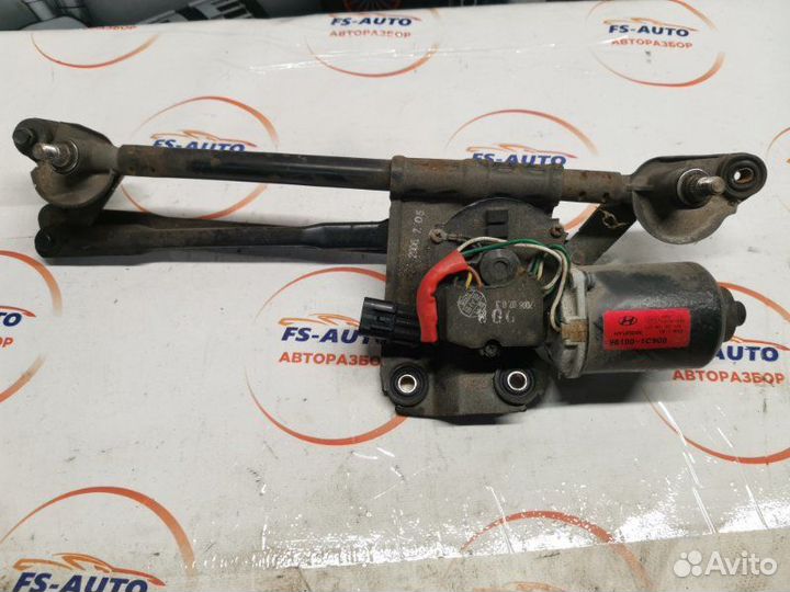 Мотор стеклоочистителя Hyundai Getz 1.4 G4EE 2006