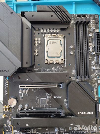 Материнская плата tomahawk b660 + i5-12400f