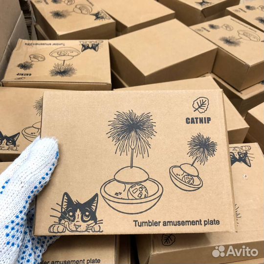 Погремушка для кошки (игрушка дразнилка)