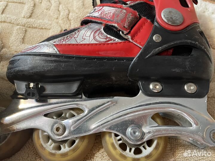 Ролики детские раздвижные 34-37