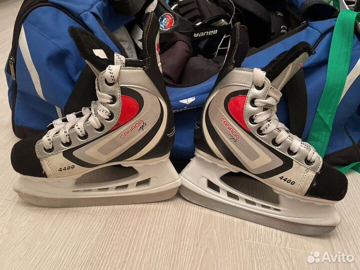 Коньки хоккейные 34