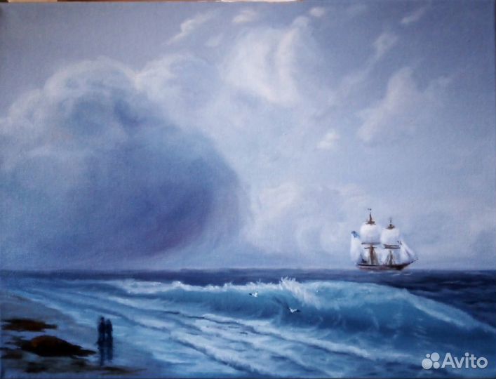 Картина масло холст