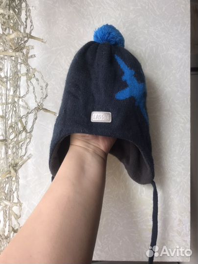 Шапка демисез осенняя весенняя Lassie 46-48 флис