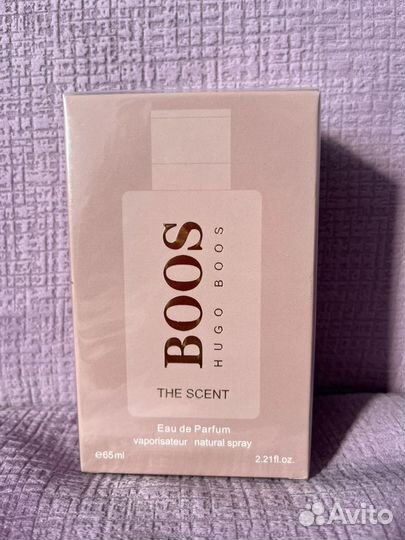 Туалетная вода женская the scent Hugo Boos