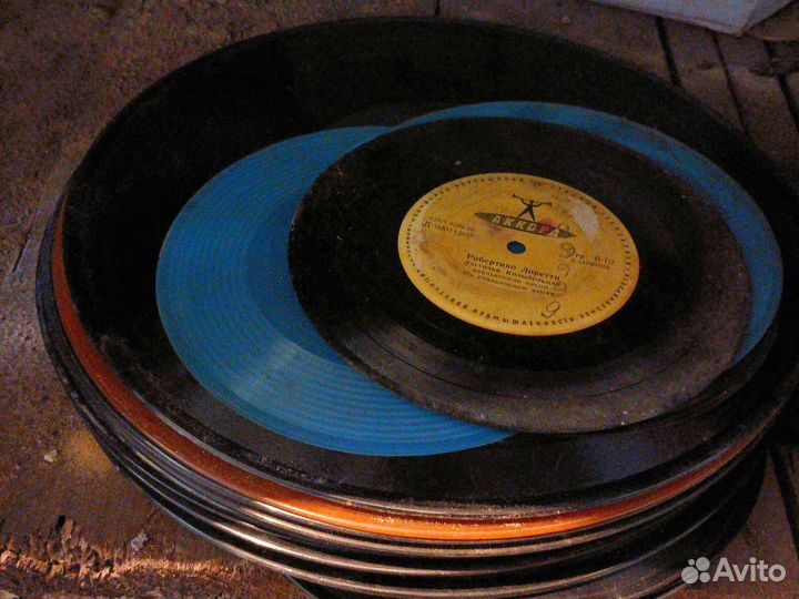 Пластинки для патефона