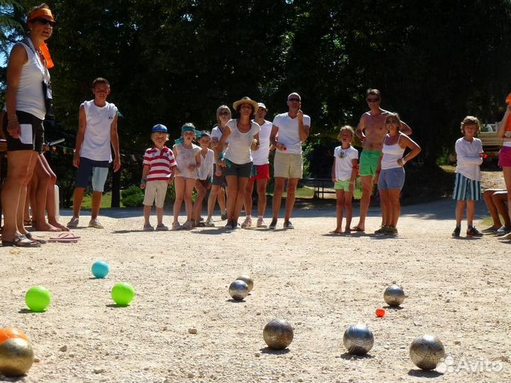 Набор шаров Петанк (бочче) летний аналог кёрлинга