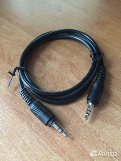 Кабель jack3.5 mm(стерео) -jack3.5 mm(стерео), 1m