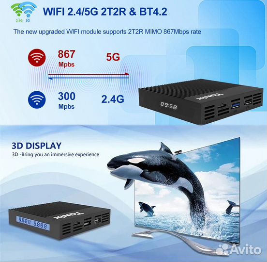 Смарт тв приставка Tanix X4 + Настройка + iptv