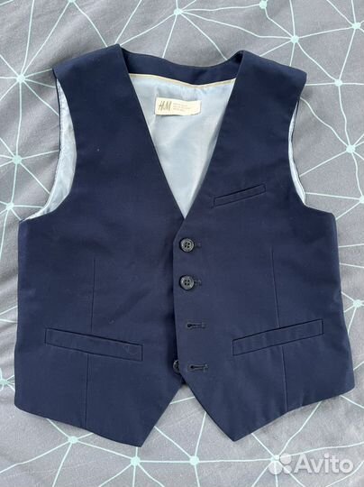 Школьная форма для мальчика 120-128 синяя
