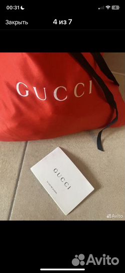 Кроссовки gucci оригинал