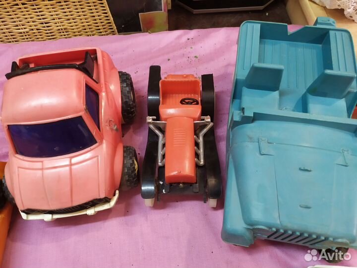 СССР дет машинки металл пластик разные