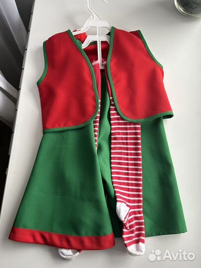 Карнавальный костюм гнома размер 110