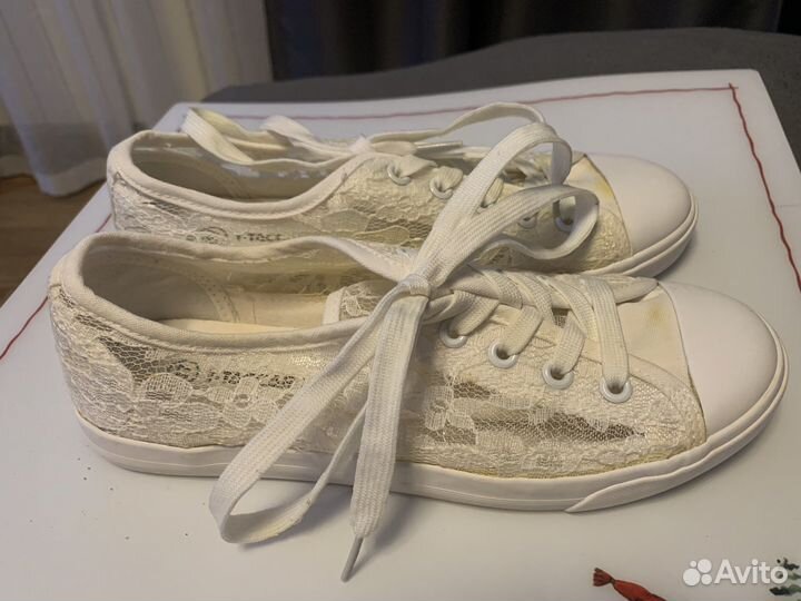 Кеды для девочки размер 37