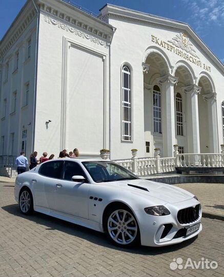 Прокат эксклюзивной Maserati с водителем