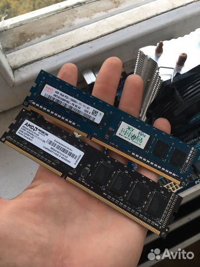 Комплект мать проц оперативка