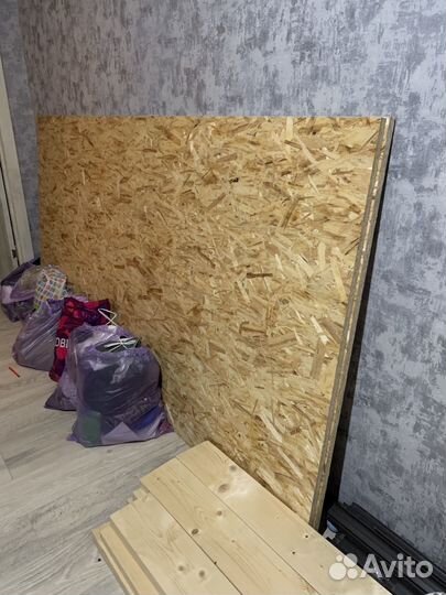 Доски строганные и плиты osb-3