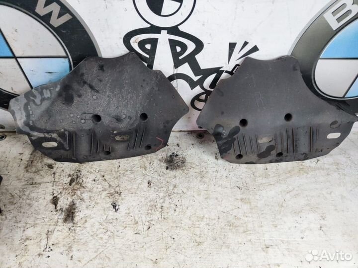 Защита днища задняя BMW 1 F20 М пакет