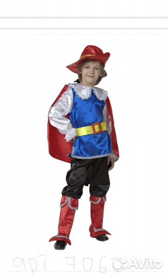 Новогодний костюм кот в сапогах р.158