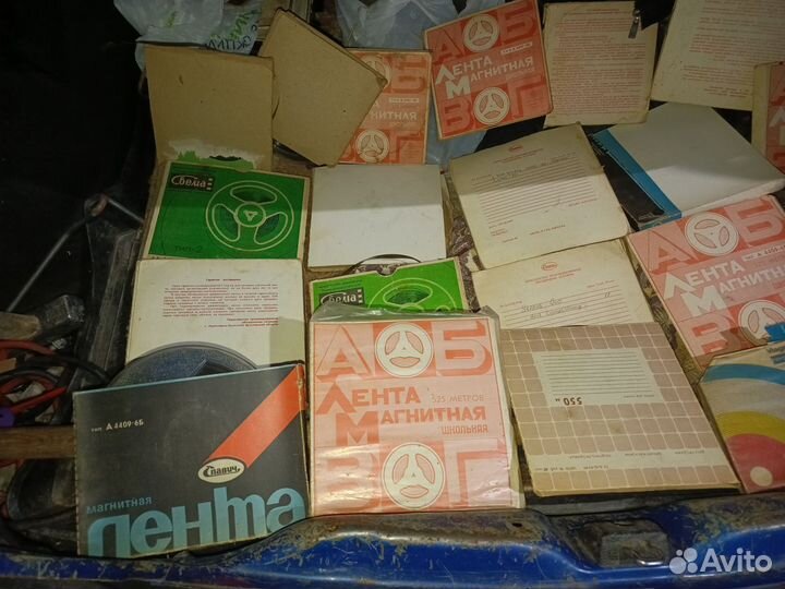 Кассеты для катушечного магнитофона